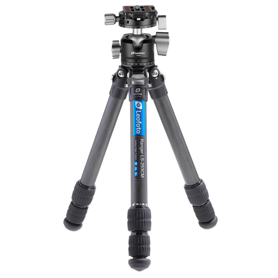 Leofoto (レオフォト) LS-253CM+LH-30R ローポジション対応三脚+自由雲台 /パイプ径25mm 3段 ミラーレス・一眼レフ用三脚 | レンジャーシリーズ