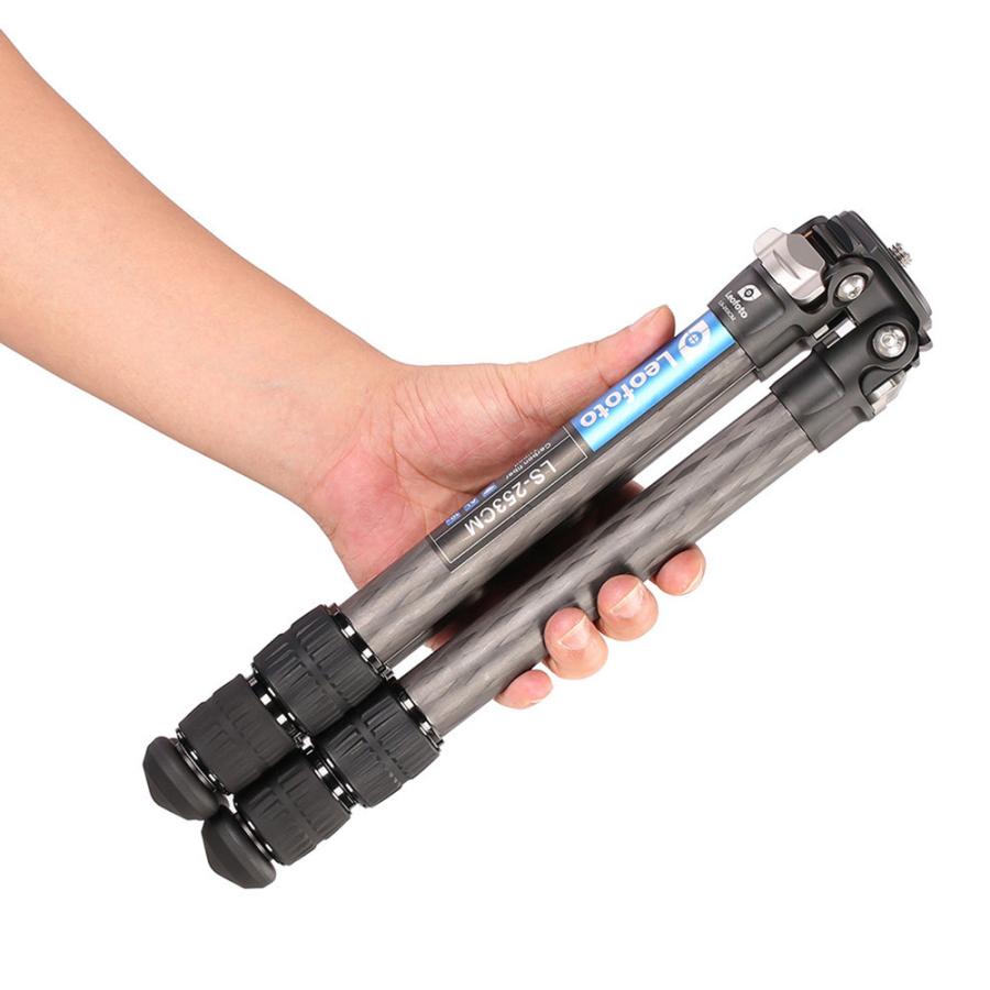 Leofoto (レオフォト) LS-253CM+LH-30R ローポジション対応三脚+自由雲台 /パイプ径25mm 3段 ミラーレス・一眼レフ用三脚 | レンジャーシリーズ | 08