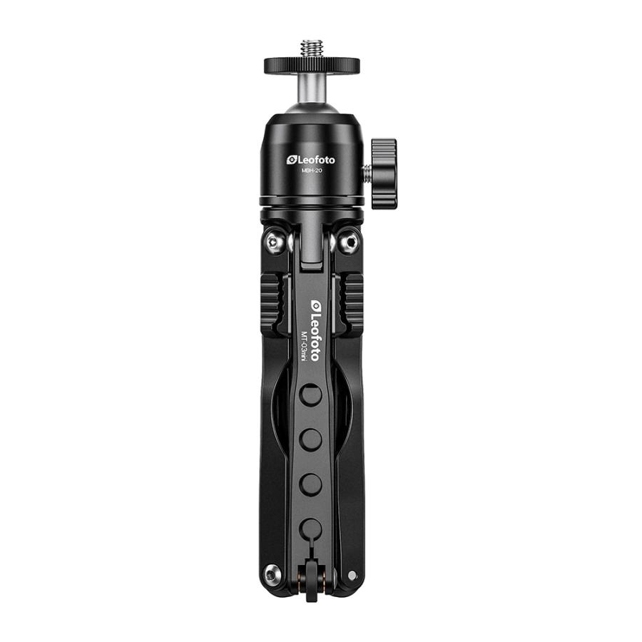 ポケット三脚 Leofoto (レオフォト) MT-03mini+MBH-20 ブラック 堅牢