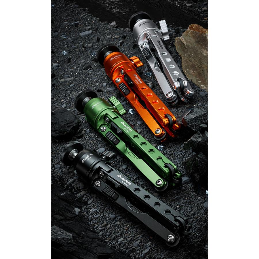 ポケット三脚 Leofoto (レオフォト) MT-03mini+MBH-20 ブラック 堅牢