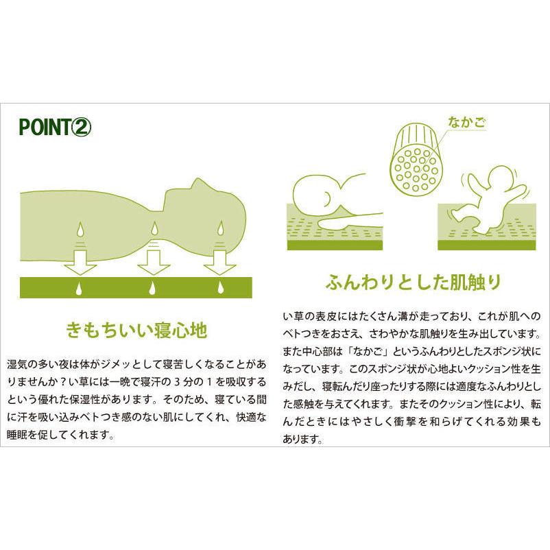 軽量/日本の癒しとくつろぎ/やさしい緑色グリーン。ユニット畳 12枚セット（6畳分相当） 約82×82×1.3cm：防音対策・置き畳・床キズ防止。 節電｜local-tokitoki｜05