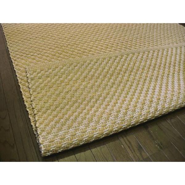 天然素材 ラグ 140×200cm 洗練された天然リード草葦素材ラグ◇140×200約1.5畳節電