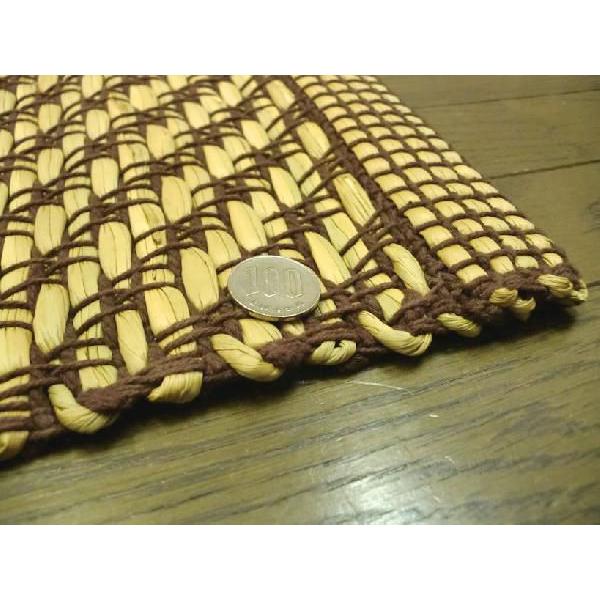 天然素材 ラグ 140×200cm 洗練された天然リード草葦素材ラグ◇140×200約1.5畳節電