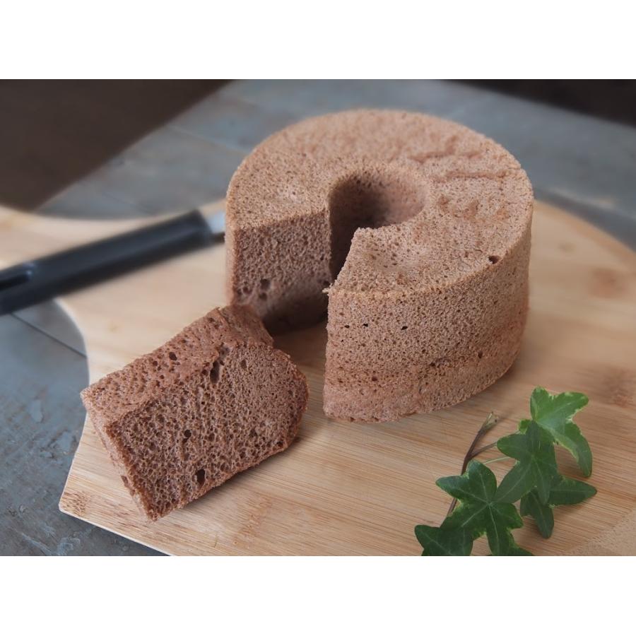 日本初の 磐梯シフォンケーキ 17センチホール 国産やオーガニックのこだわり素材 シフォンケーキ