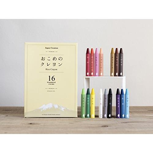 おこめのクレヨン 16色セット standard ST-RICE02|loccitane|03