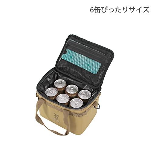 DOD(ディーオーディー) ソフトくらら(4) 4L 6缶サイズ 極厚断熱材 ソフトクーラーバッグ コンパクト 軽量 で扱いやすい CL1-91|loccitane|04