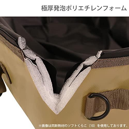 DOD(ディーオーディー) ソフトくらら(4) 4L 6缶サイズ 極厚断熱材 ソフトクーラーバッグ コンパクト 軽量 で扱いやすい CL1-91|loccitane|05