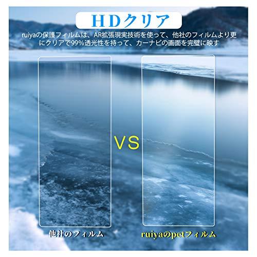 ruiya PET製フィルム 新型 トヨタ 14型 後席ディスプレイ V14T-R72R フィルム 14型有機EL後席ディスプレイ専用 14イン|loccitane|07