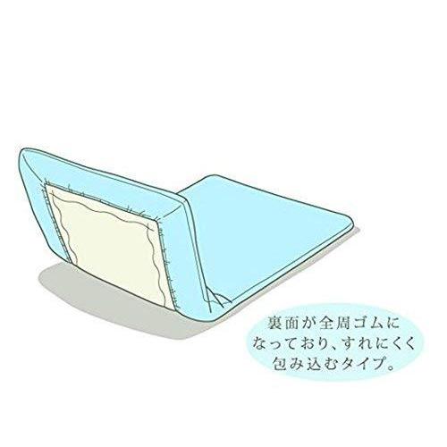 敷布団カバー セミダブル ワンタッチシーツ グレー 無地 洗い替え 防ダニ 通気吸湿 フィットシーツ 柔らかい|loccitane|06