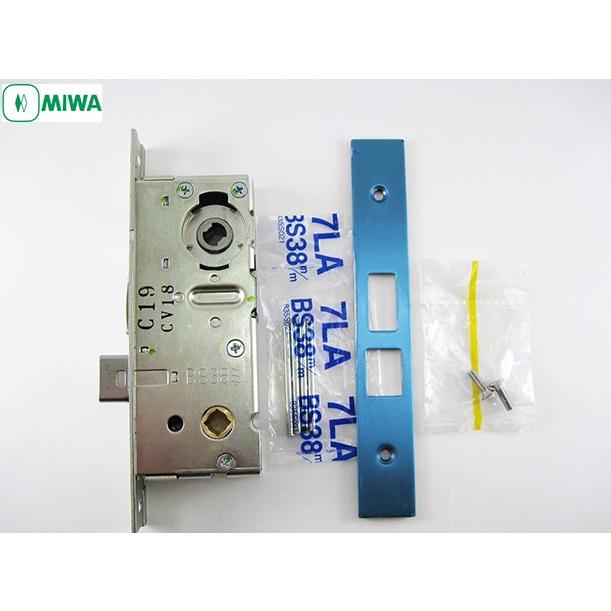 美和ロック MIWA ロック LA/MA ケース バックセット 38MM : ロック