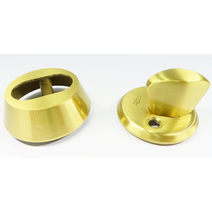 ASSA シリンダーリング・サムターンセット 8765錠ケース用 ゴールド色 | ABLOY | 02