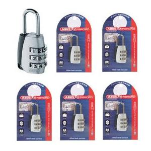 ABUS 可変式ダイヤル南京錠　１５５シリーズ　２０MM  ５個パック | ABUS