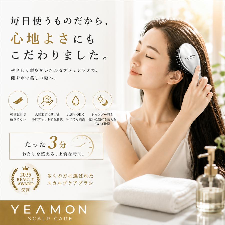2025ビューティーアワード受賞商品】スカルプモイストブラシ