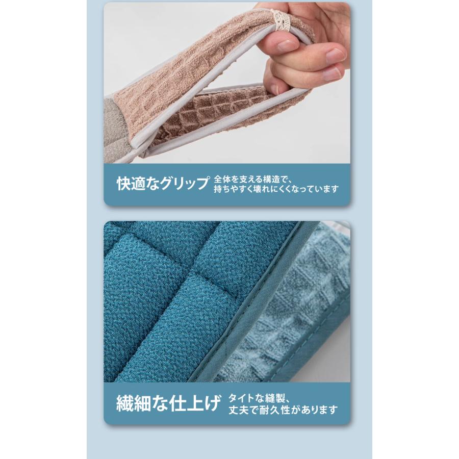 雑誌掲載商品 垢すりキット 垢擦りタオル ボディタオル アカスリ あかすり 垢すり 3点セットミトン ボディタオル フック 垢擦り 肌美人 美容グッズ（ブルー） |  | 14