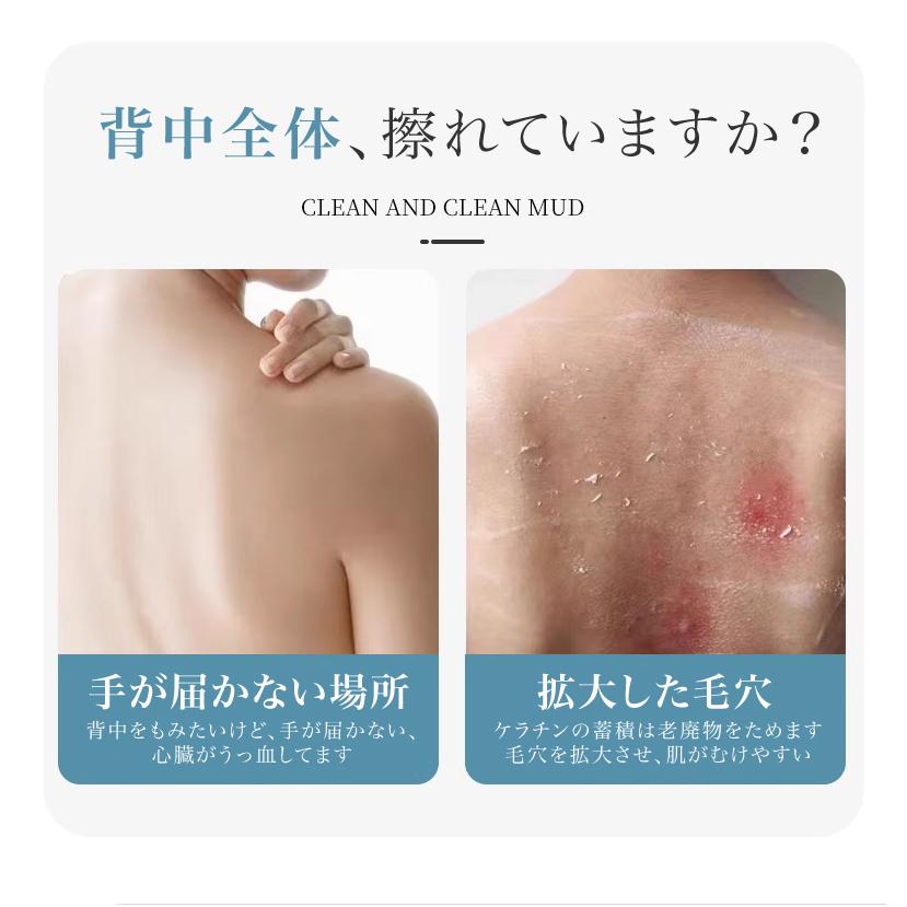 雑誌掲載商品 垢すりキット 垢擦りタオル ボディタオル アカスリ あかすり 垢すり 3点セットミトン ボディタオル フック 垢擦り 肌美人 美容グッズ（ブルー） |  | 06