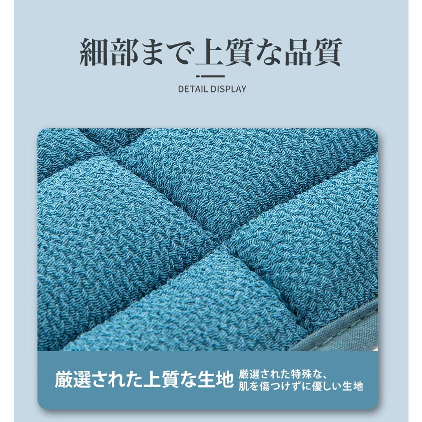 ＼期間限定価格2990→１９９９円／垢擦りタオル ボディタオル アカスリ あかすり 垢すり 3点セットミトン ボディタオル フック 垢擦り 肌美人（ブルー）｜lockcee｜09