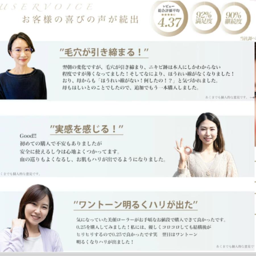 ダーマローラー 育毛 美肌 小顔ローラー 0.25mm0.5mm0.75mm フェイスローラー 美容ローラー フェイス＆ボディー用 人気 毛穴ケア 男女兼用 スキンケア 頭皮ケア |  | 10