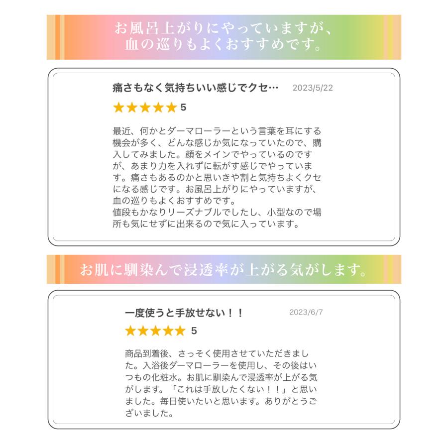 ダーマローラー 育毛 美肌 小顔ローラー 0.25mm0.5mm0.75mm フェイスローラー 美容ローラー フェイス＆ボディー用 人気 毛穴ケア 男女兼用 スキンケア 頭皮ケア |  | 12