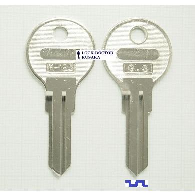 K123 ブランクキー 合鍵材料 SIMCA VW 1本単位 : ロックドクターYahoo