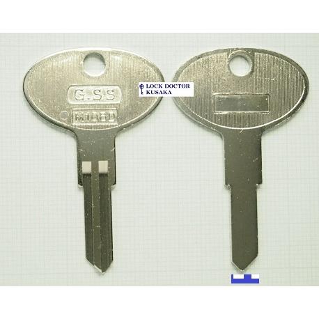 M106 ブランクキー 合鍵材料 日産自動車 1本単位 旧車 : ロック