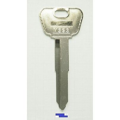 鍵複製機、鍵もろもろ① M393 ブランクキー 合鍵材料 ヤマハ 1本単位 : ロックドクターYahoo!店