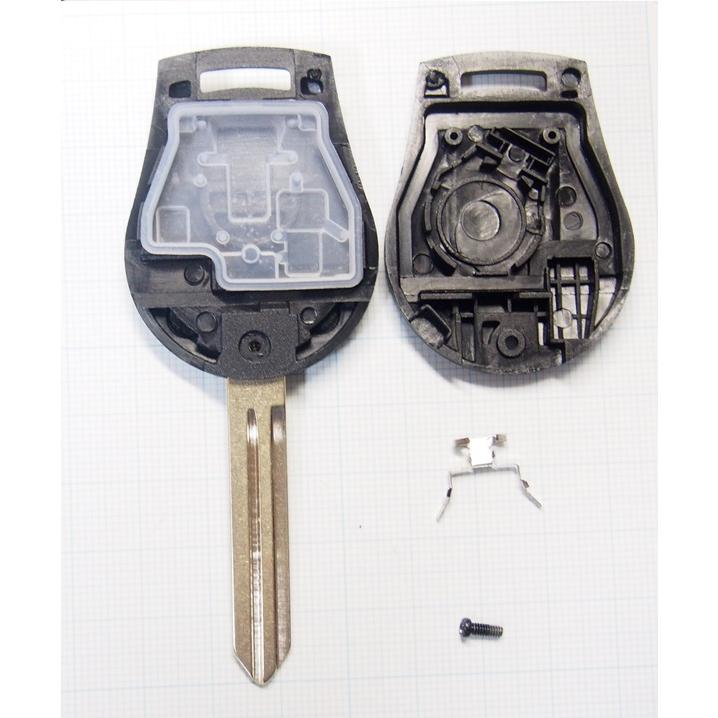 日産 2ボタン リモコンキー補修用ブランクキー ニッサン キーレス 別途 