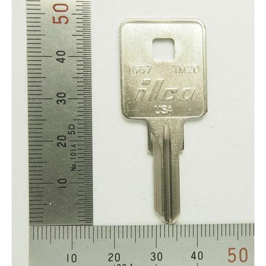 1667(TM20)ILCO TRIMARKトライマーク ブランクキーPK500-PK999
