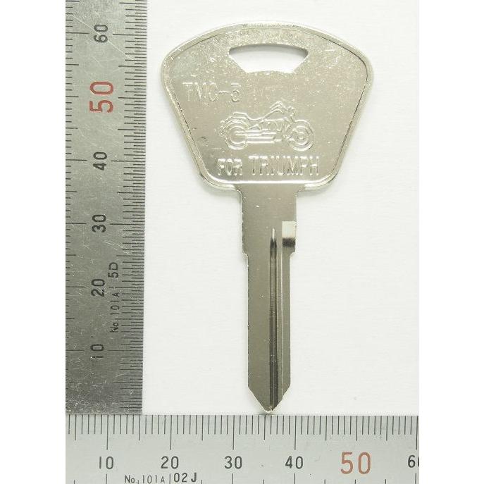 トライアンフ ブランクキー TMC3 JET 合鍵材料 : ロックドクターYahoo
