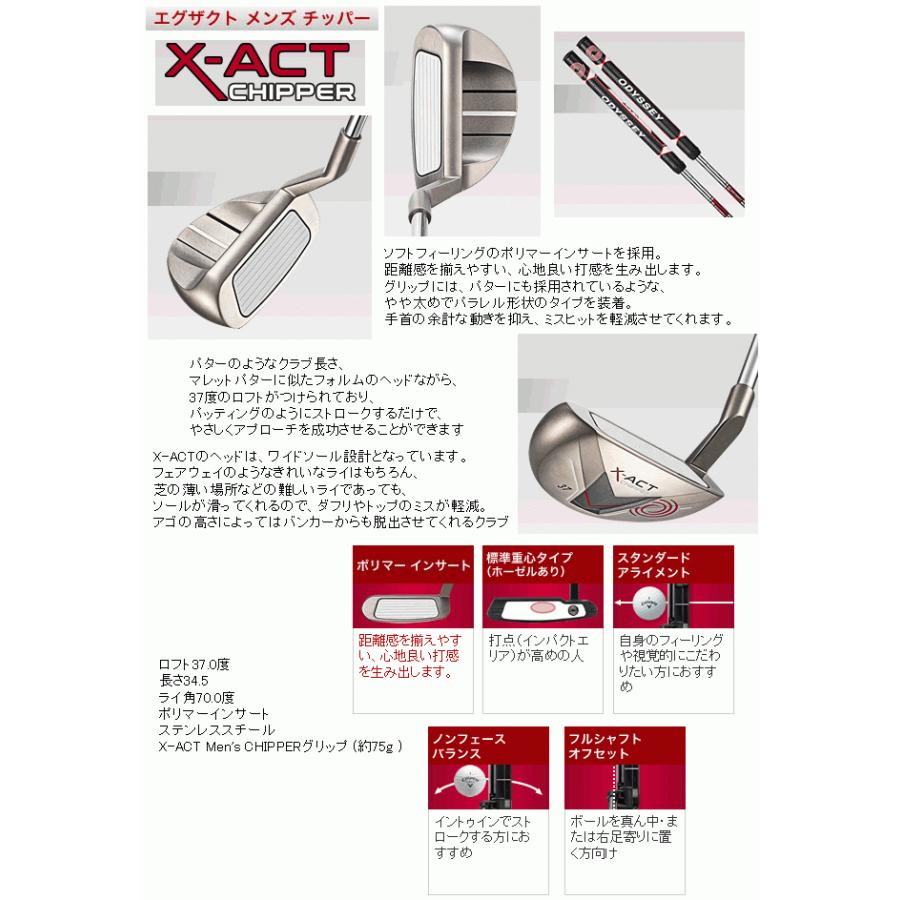 ODYSSEY（キャロウェイゴルフ） オデッセイ エグザクト チッパー 37度