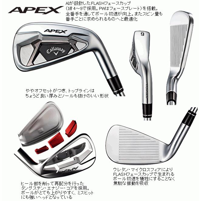 キャロウェイ 2021 APEX PRO アイアン 4＃ モーダス105 S #APEX_PRO