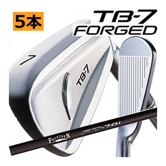 フォーティーンTB7 6-P アイアンセット FOURTEEN フォーティーン TB-7 フォージド アイアン 5本(6番〜P