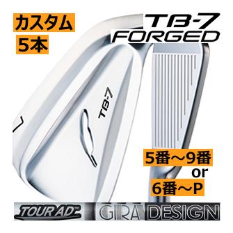 フォーティーン TB-7 アイアン #6~#9,PW 5本セット FOURTEEN フォーティーン TB-7 フォージド アイアン 5本(5番〜9