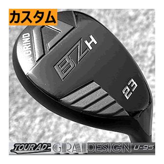Aデザインゴルフ Aグラインド BZ-H ユーティリティ ツアーAD Uカーボン 