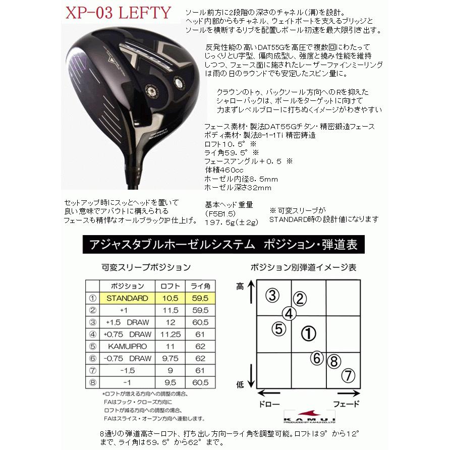 カムイXP-03 高反発ヘッドのみ☆