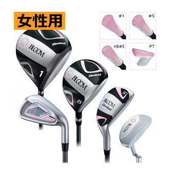 BLOOM - クリーブランドゴルフ　レディース8本セット Cleveland Golf 【期間限定】 クリーブランド BLOOM パッケージ