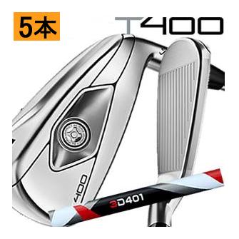 Titleist タイトリスト T400 アイアン 5本(7番〜9番・P・43度 Titleist タイトリスト T400 アイアン 5本(7番〜9番・P・43度