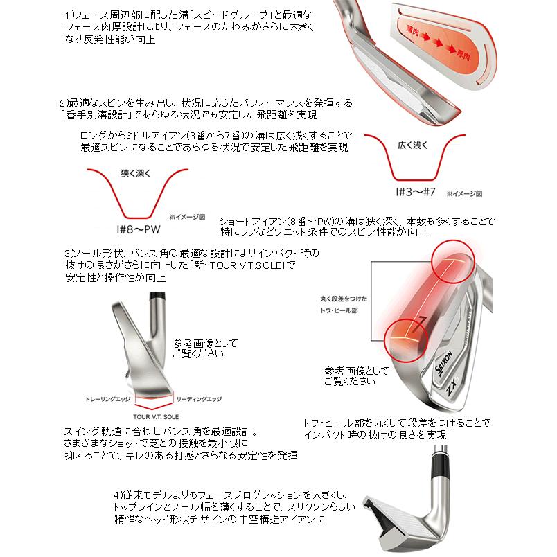 スリクソン ZX4 MkII(マーク2) アイアン 単品 4番 KBSツアー LITE 