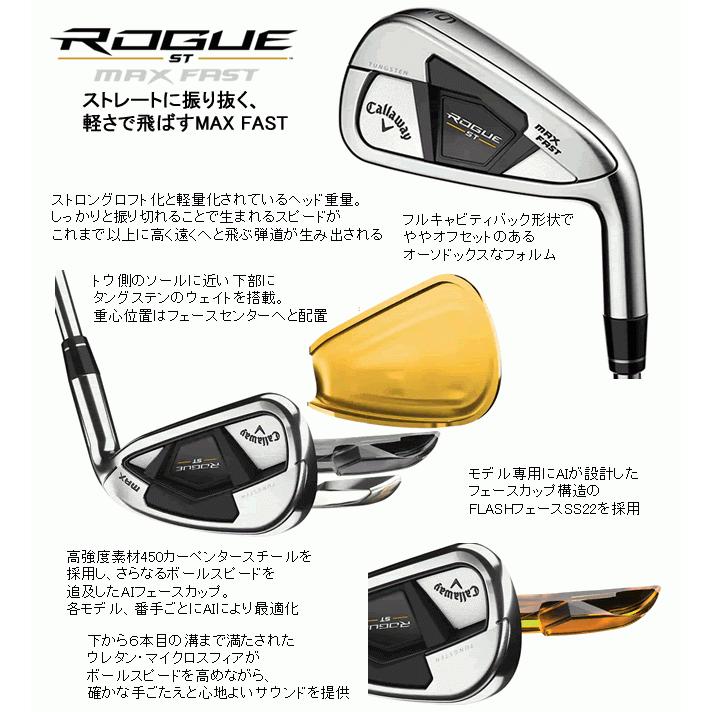 最大71%OFFクーポン ROGUE ST MAX FAST IRON ローグ エスティ マックスファスト 単品アイアン #6 AW SPEEDER NX 40 for Callaway カーボンシャフト fucoa.cl 最大71%OFFクーポン ROGUE ST MAX FAST IRON ローグ エスティ マックスファスト 単品アイアン #6 AW SPEEDER NX 40 for Callaway カーボンシャフト fucoa.cl