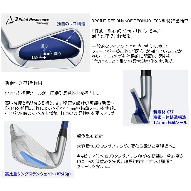 YAMAHA（ヤマハ） 即 インプレス ドライブスター アイアン 単品 AW AS