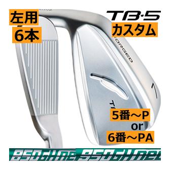 フォーティーン TB-5 アイアンセット 6本 TB-5 FORGED '23 アイアン(6本セット) FS-90i レフティ(アイアン