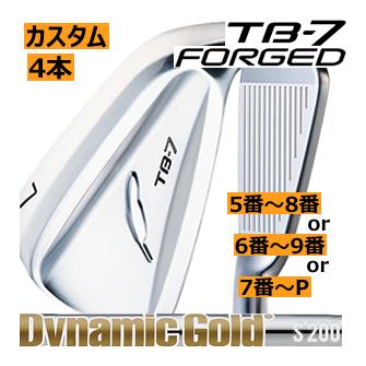 FOURTEEN フォーティーン TB-7 フォージド アイアン 4本(5番〜8