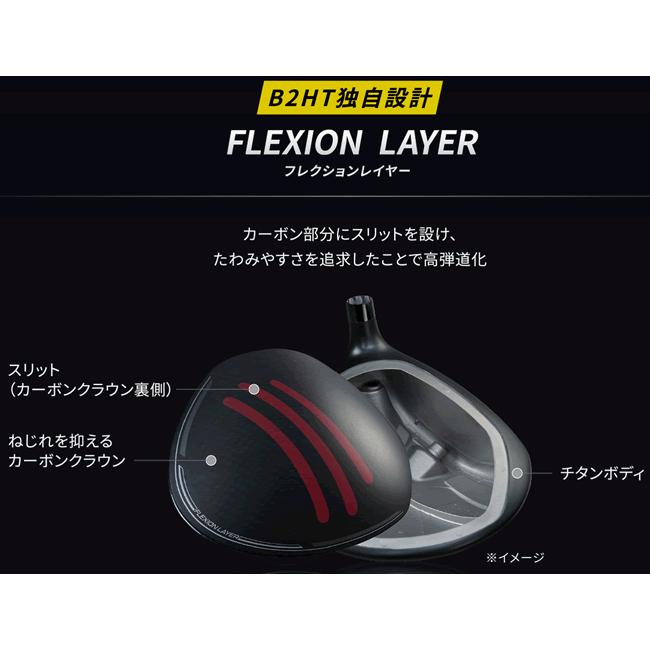 ブリヂストンゴルフ B2 HT ドライバー ヴァンキッシュ BS50 