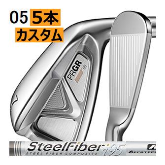 PRGR（プロギア） 05 アイアン 5本(7番〜9番・P・A)セット スチール