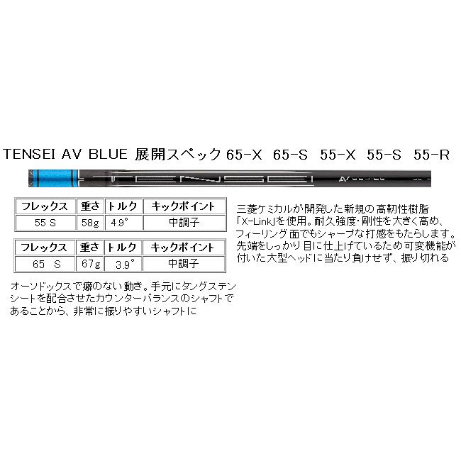 タイトリスト　TSR2+(プラス)　フェアウェイウッド　テンセイ　AV　ブルー　シリーズ　カスタムモデル　日本仕様　22年　ハドラス｜lockon｜05