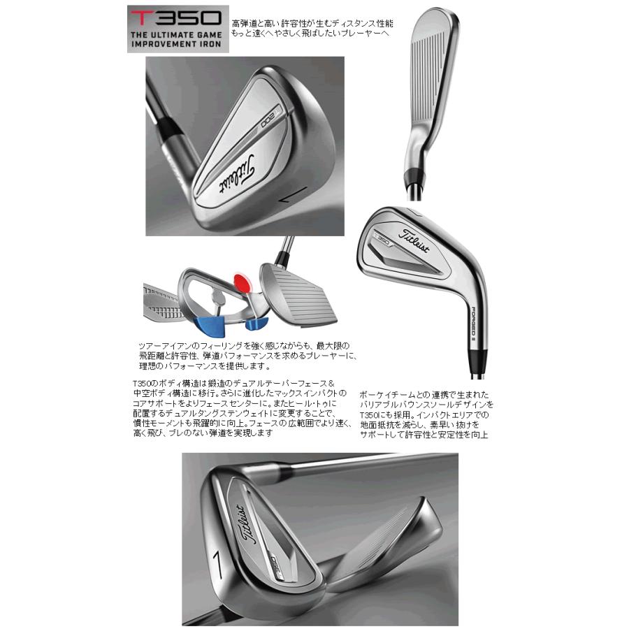 Titleist タイトリスト T350(23) アイアン 単品 4番 5番 NSプロ Titleist タイトリスト T350(23) アイアン 単品 4番 5番 NSプロ
