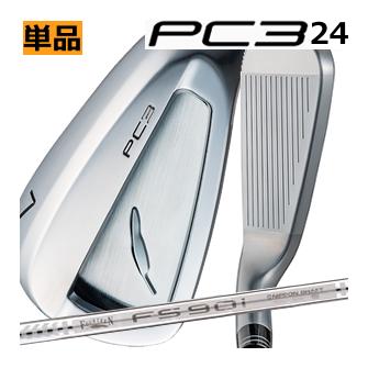 Fourteen PC3 #6番アイアン (2024)FS90i(S)シャフト FOURTEEN フォーティーン PC3('24) アイアン 単品 5番 6番 FS