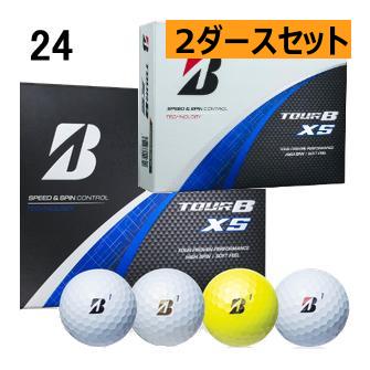 TOUR B 即 ブリヂストンゴルフ ツアー B XS ボール 2ダースセット 24年