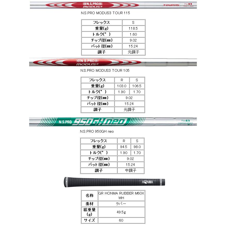 HONMA GOLF（本間ゴルフ） ホンマ TW767 Px アイアン 単品 AW NS950neo