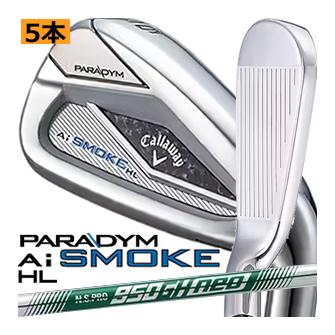 Callaway キャロウェイ パラダイム Aiスモーク HL アイアン 5本(6番〜P 