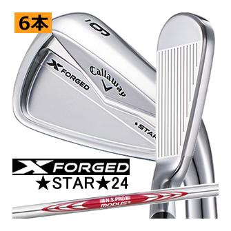 Callaway（キャロウェイ） Xフォージド スター 24 アイアン 6本(5番〜P 
